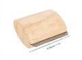 Peigne Anti-Poils Courts - Bois Naturel